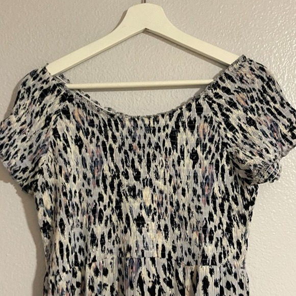 Soft Surroundings Women's Petite Printed Flowy Soft Long Maxi Dress Size PM - Picture 5 of 11